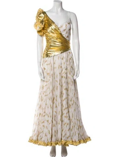 Pre-owned D&g Vintage Long Dress In White