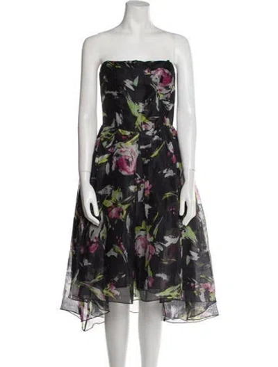 Pre-owned D&g Vintage Midi Length Dress In Multi
