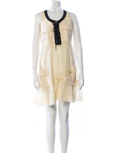 Pre-owned D&g Vintage Mini Dress