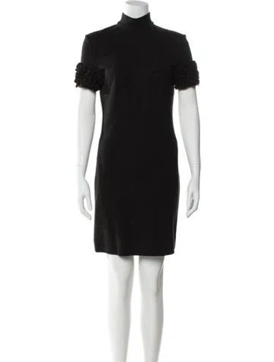 Pre-owned D&g Vintage Mini Dress In Black