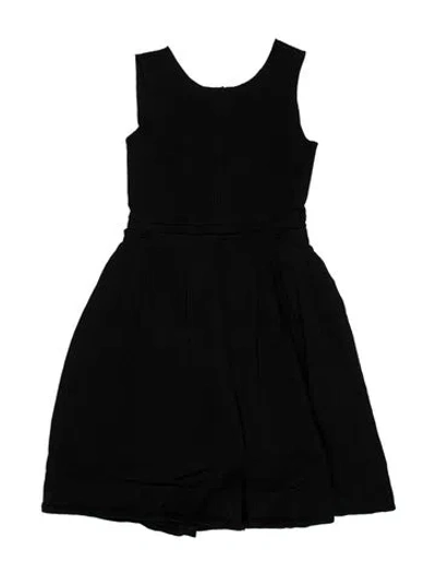 Pre-owned D&g Vintage Mini Dress In Black