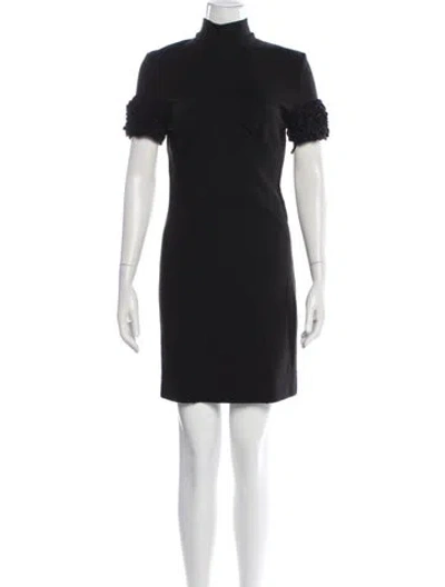 Pre-owned D&g Vintage Mini Dress In Black