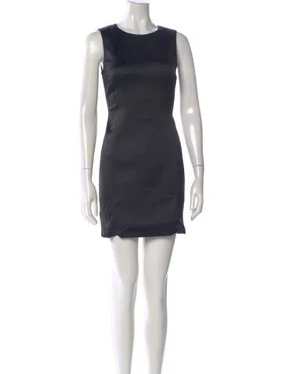 Pre-owned D&g Vintage Mini Dress In Black