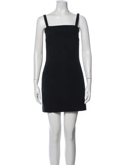 Pre-owned D&g Vintage Mini Dress In Black