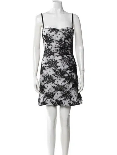 Pre-owned D&g Vintage Mini Dress In Black