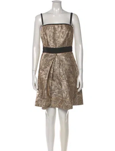 Pre-owned D&g Vintage Mini Dress In Multi