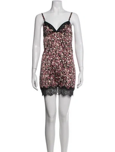 Pre-owned D&g Vintage Mini Dress In Pink
