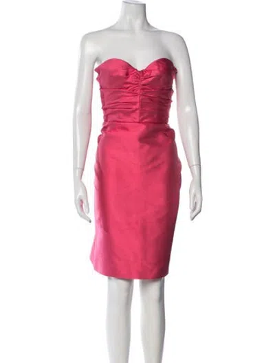 Pre-owned D&g Vintage Mini Dress In Pink
