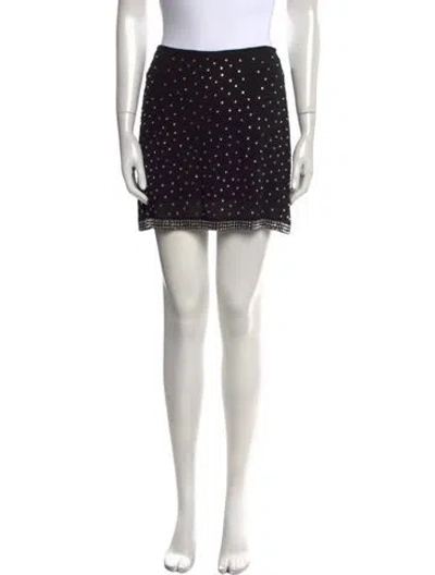 Pre-owned D&g Vintage Mini Skirt In Black
