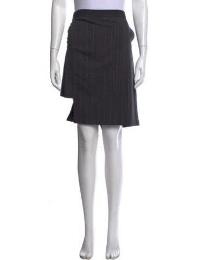 Pre-owned D&g Vintage Mini Skirt In Black