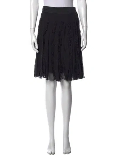 Pre-owned D&g Vintage Mini Skirt In Black