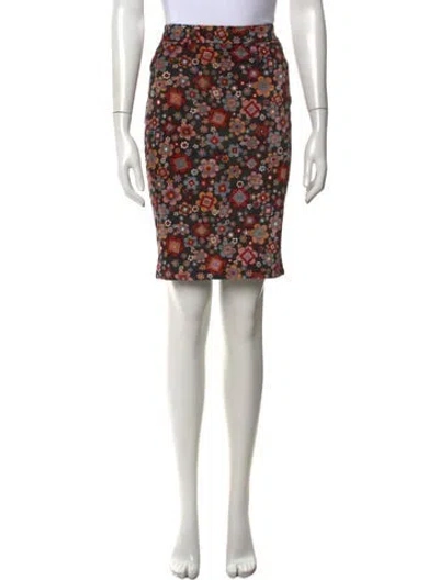 Pre-owned D&g Vintage Mini Skirt In Black