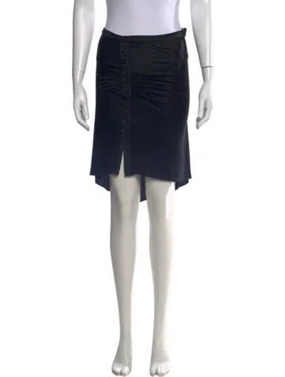 Pre-owned D&g Vintage Mini Skirt In Black