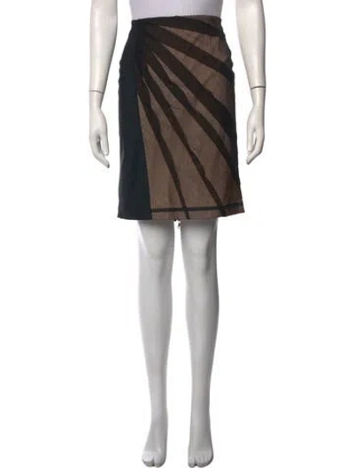 Pre-owned D&g Vintage Mini Skirt In Black