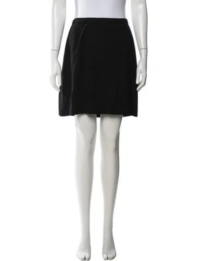 Pre-owned D&g Vintage Mini Skirt In Black