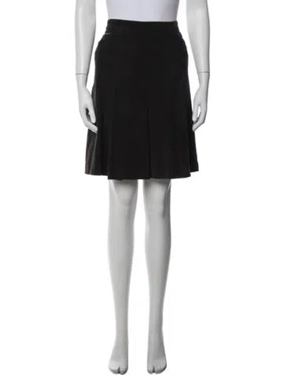 Pre-owned D&g Vintage Mini Skirt In Brown