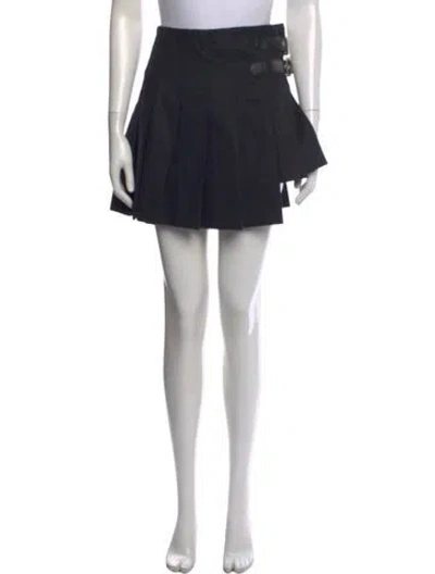 Pre-owned D&g Vintage Mini Skirt In Gray