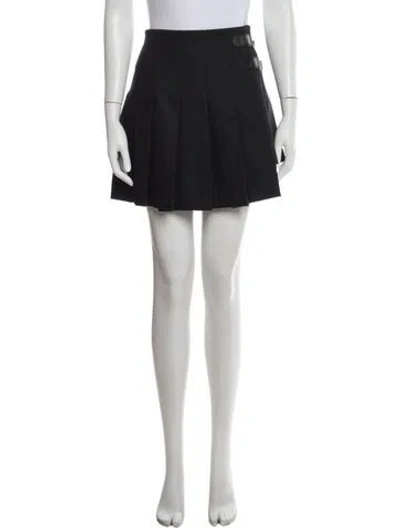 Pre-owned D&g Vintage Mini Skirt In Grey