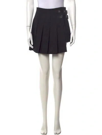 Pre-owned D&g Vintage Mini Skirt In Grey
