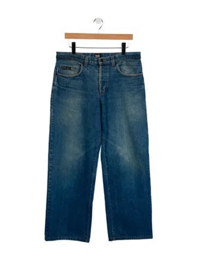 Pre-owned D&g Vintage Relaxed Fit Jeans In Blue