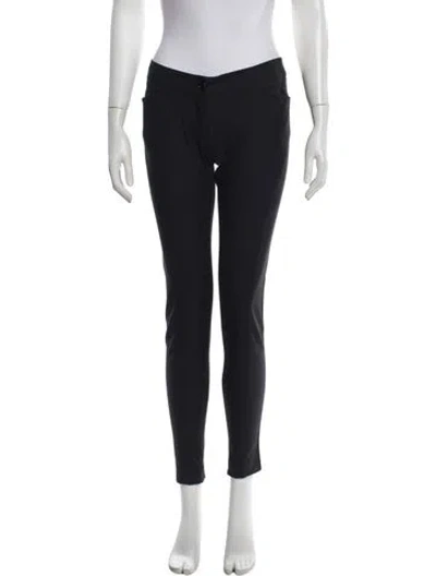 Pre-owned D&g Vintage Skinny Leg Pants In Black