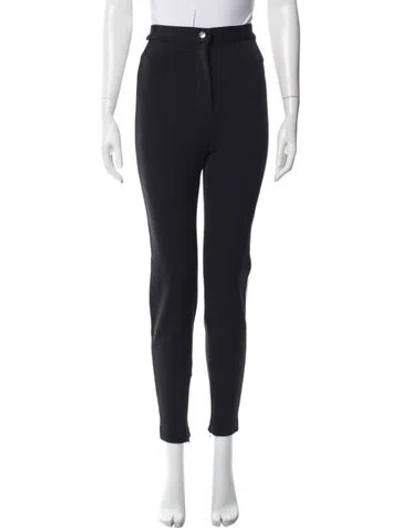 Pre-owned D&g Vintage Skinny Leg Pants In Black