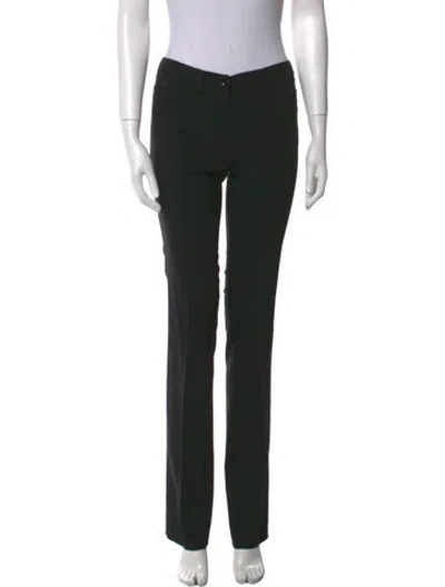 Pre-owned D&g Vintage Straight Leg Pants In Black