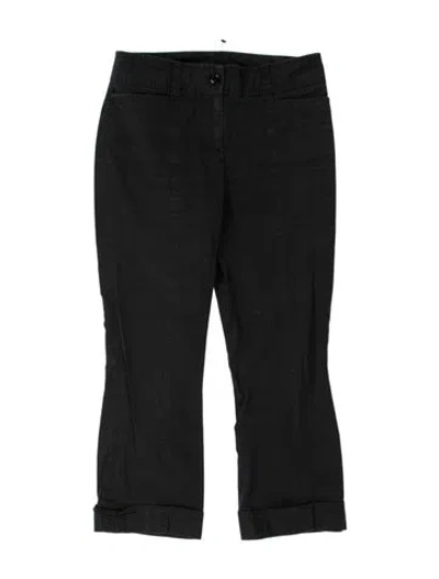 Pre-owned D&g Vintage Straight Leg Pants In Black