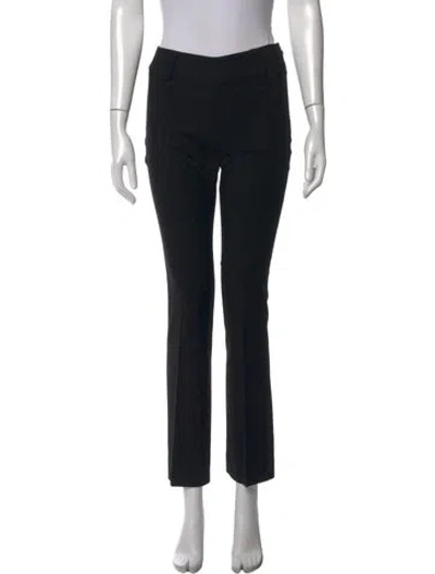Pre-owned D&g Vintage Straight Leg Pants In Black