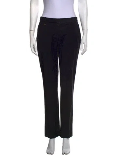 Pre-owned D&g Vintage Straight Leg Pants In Black