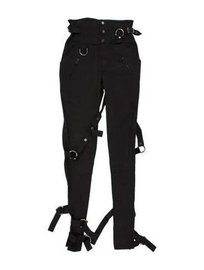Pre-owned D&g Vintage Straight Leg Pants In Black