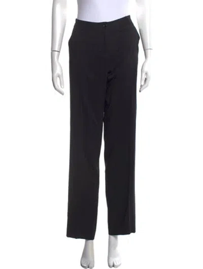 Pre-owned D&g Vintage Straight Leg Pants In Black