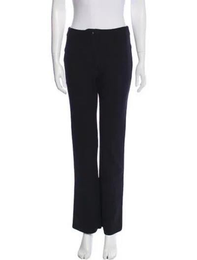 Pre-owned D&g Vintage Straight Leg Pants In Black