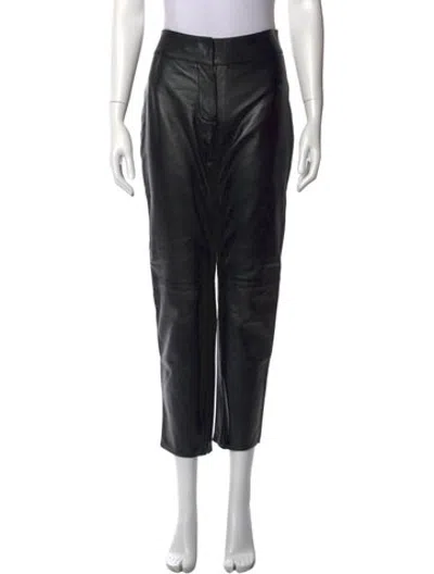 Pre-owned D&g Vintage Straight Leg Pants In Black