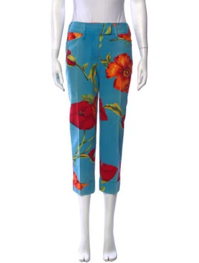 Pre-owned D&g Vintage Straight Leg Pants In Blue