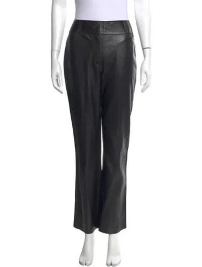Pre-owned D&g Vintage Straight Leg Pants In Brown