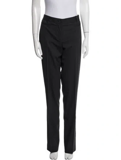 Pre-owned D&g Vintage Straight Leg Pants In Gray