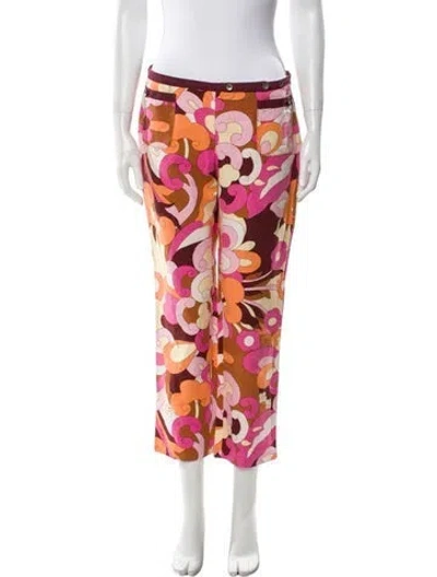 Pre-owned D&g Vintage Straight Leg Pants In Multi