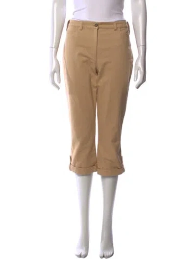 Pre-owned D&g Vintage Straight Leg Pants In Neutrals