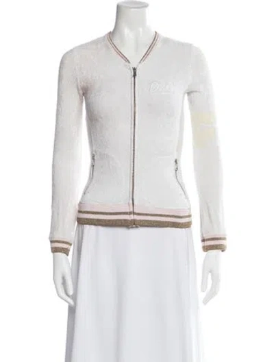 Pre-owned D&g Vintage Top In Neutral