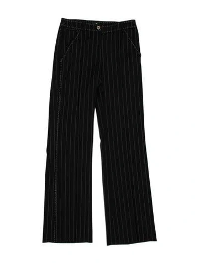 Pre-owned D&g Vintage Wide Leg Pants In Black