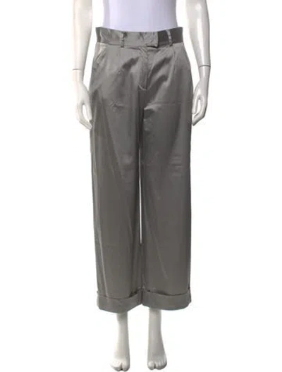 Pre-owned D&g Vintage Wide Leg Pants In Grey