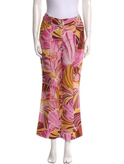 Pre-owned D&g Vintage Wide Leg Pants In Multi