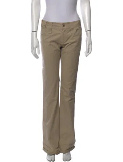 Pre-owned D&g Vintage Wide Leg Pants In Neutral