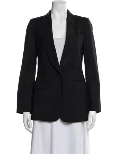 Pre-owned D&g Virgin Wool Blazer In Gray
