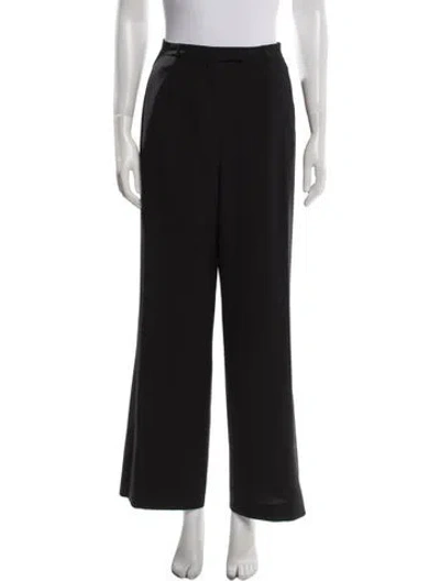 Pre-owned D&g Wide Leg Pants In Black