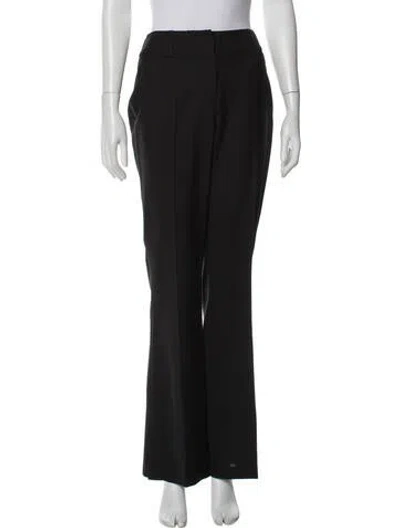 Pre-owned D&g Wide Leg Pants In Black