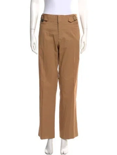 Pre-owned D&g Wide Leg Pants In Neutrals