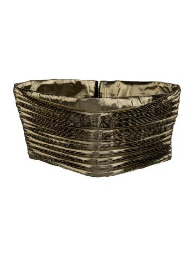 Pre-owned D&g Wide Waist Belt