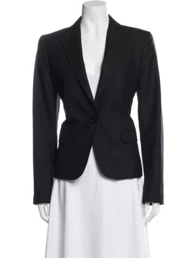 Pre-owned D&g Wool Blazer In Black
